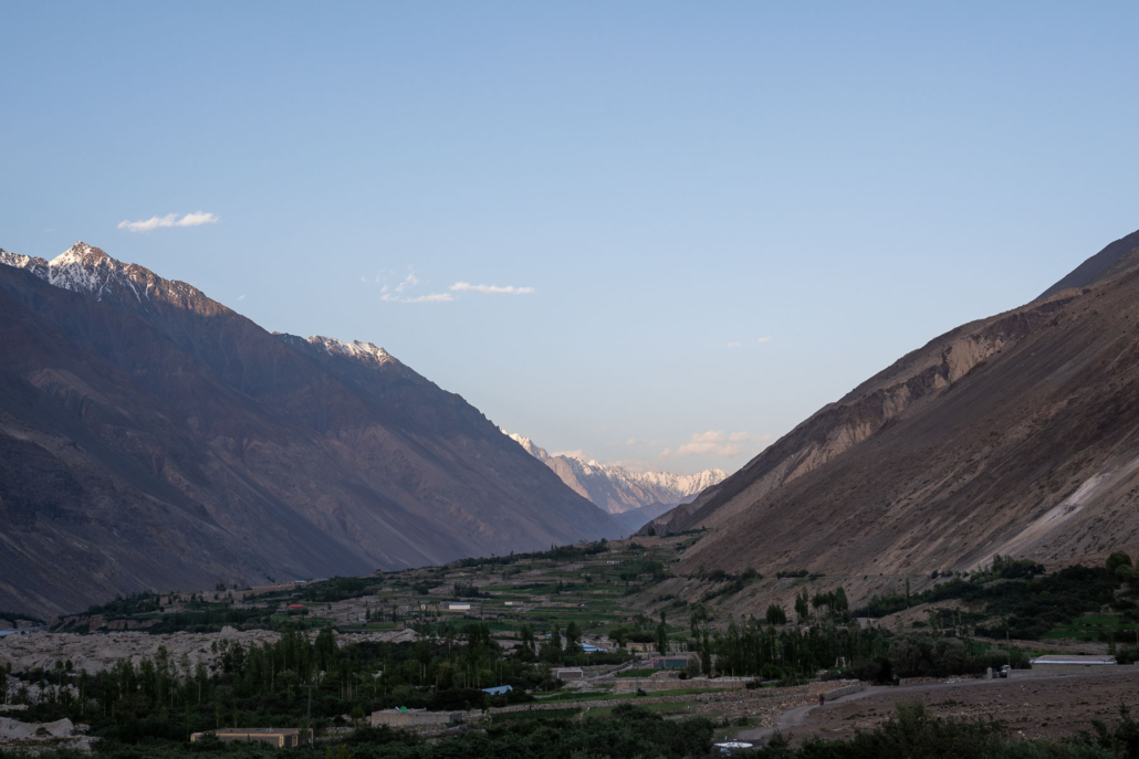 view over chapursan valley